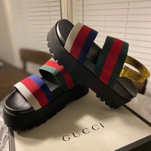 Rimini Double-Strap Sandal, Multicolor